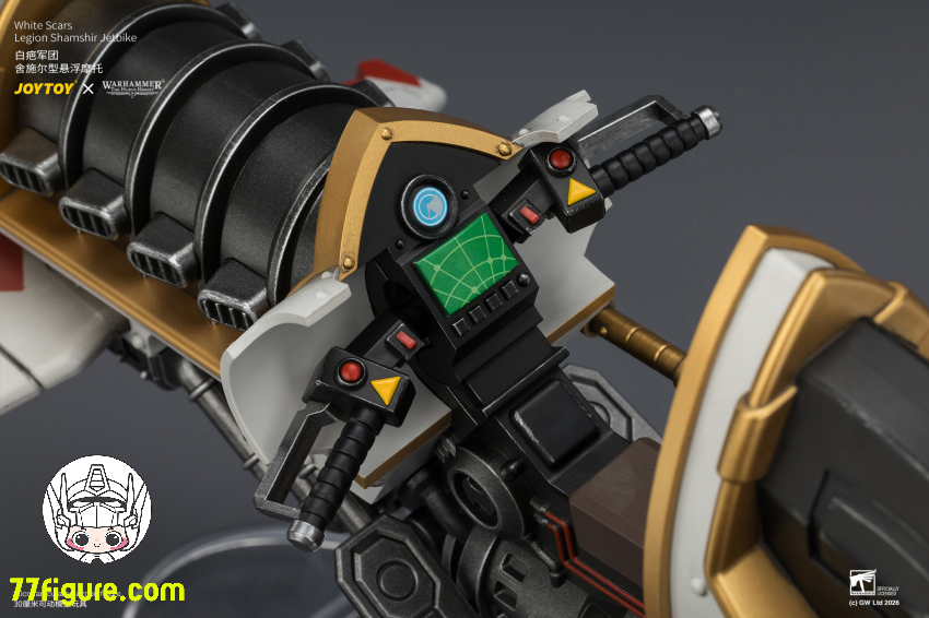 ジョイトイ JoyToy Source 1/18『ウォーハンマー ホルスの異端』ホワイト・スカー軍団 シャムシール・ジェットバイク 塗装済み可動フィギュア 商品画像 20