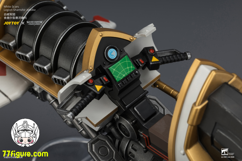 ジョイトイ JoyToy Source 1/18『ウォーハンマー ホルスの異端』ホワイト・スカー軍団 シャムシール・ジェットバイク 塗装済み可動フィギュア 商品画像 21