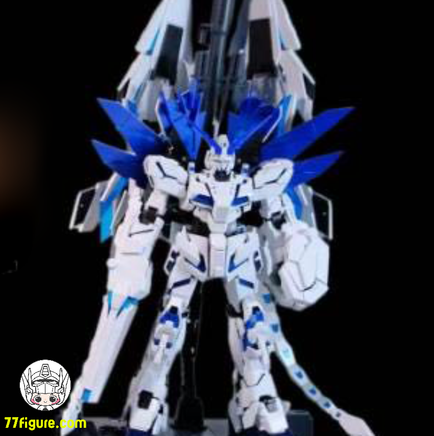 神獣モデル 1/100 2205B MGEX ユニコーンガンダム ペルフェクティビリティ・ディバイン ブルートゥースLEDライトユニット版 プラモデル 商品画像 1
