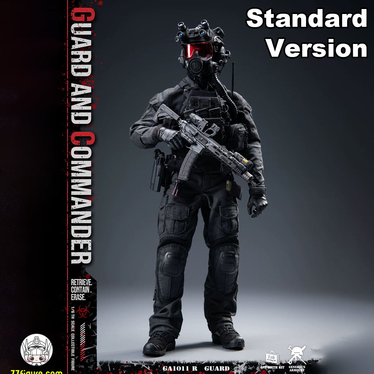 【予約商品】General's Armoury 1/6 『バイオハザード』USS HUNK 通常版 塗装済み可動フィギュア