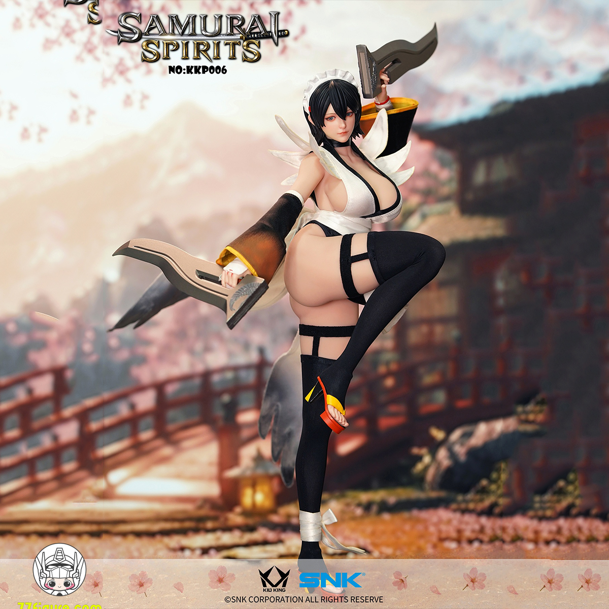 【予約商品】Kid King 1/6 KKP006 SNK公式ライセンス SAMURAI SPIRITS いろは 塗装済み可動フィギュア