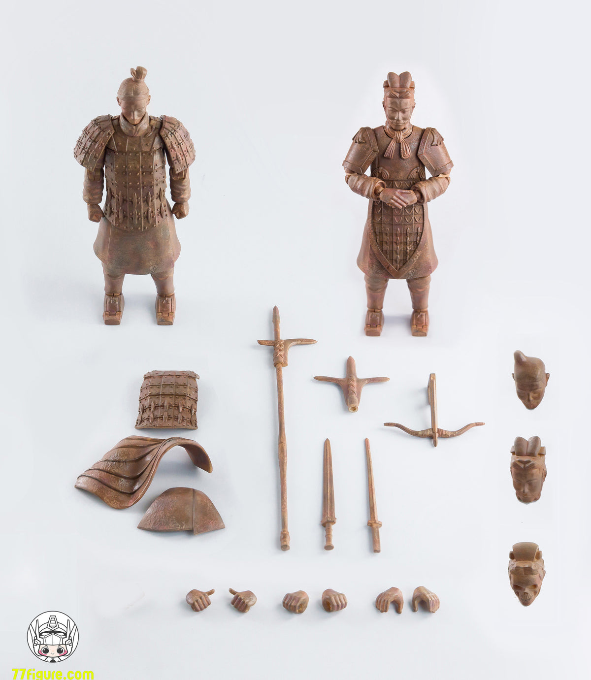 【予約商品】KEEPGOING 1/12 秦朝兵馬俑 2.0 原色 豪華版 塗装済み可動フィギュア