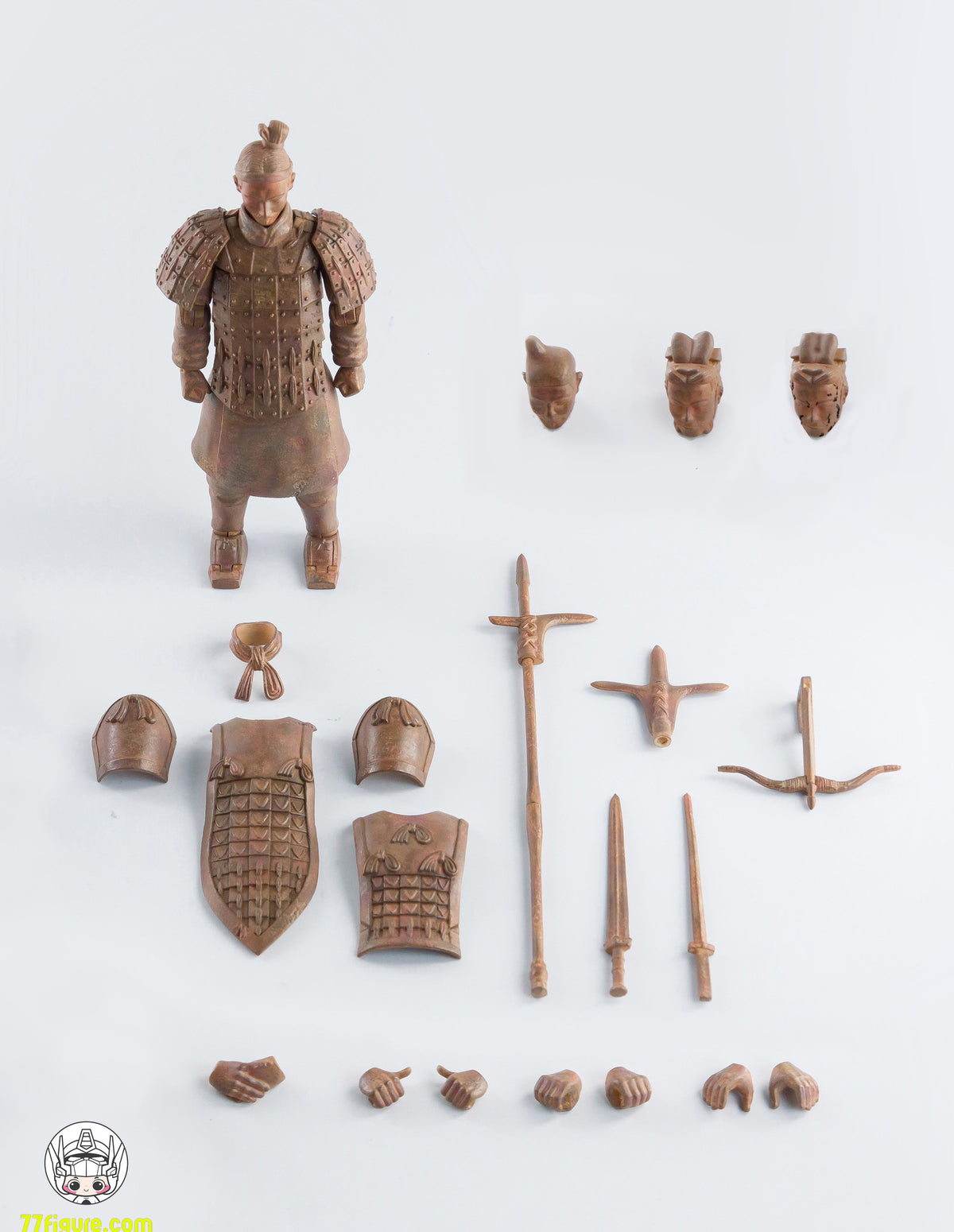 【予約商品】KEEPGOING 1/12 秦朝兵馬俑 2.0 原色 通常版 塗装済み可動フィギュア
