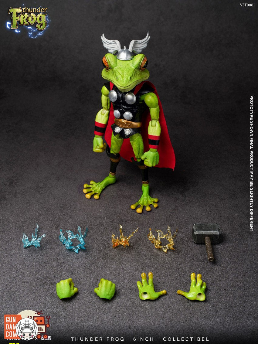【予約商品】Venus Toys VET006 1/12 サンダーフロッグ 塗装済み可動フィギュア