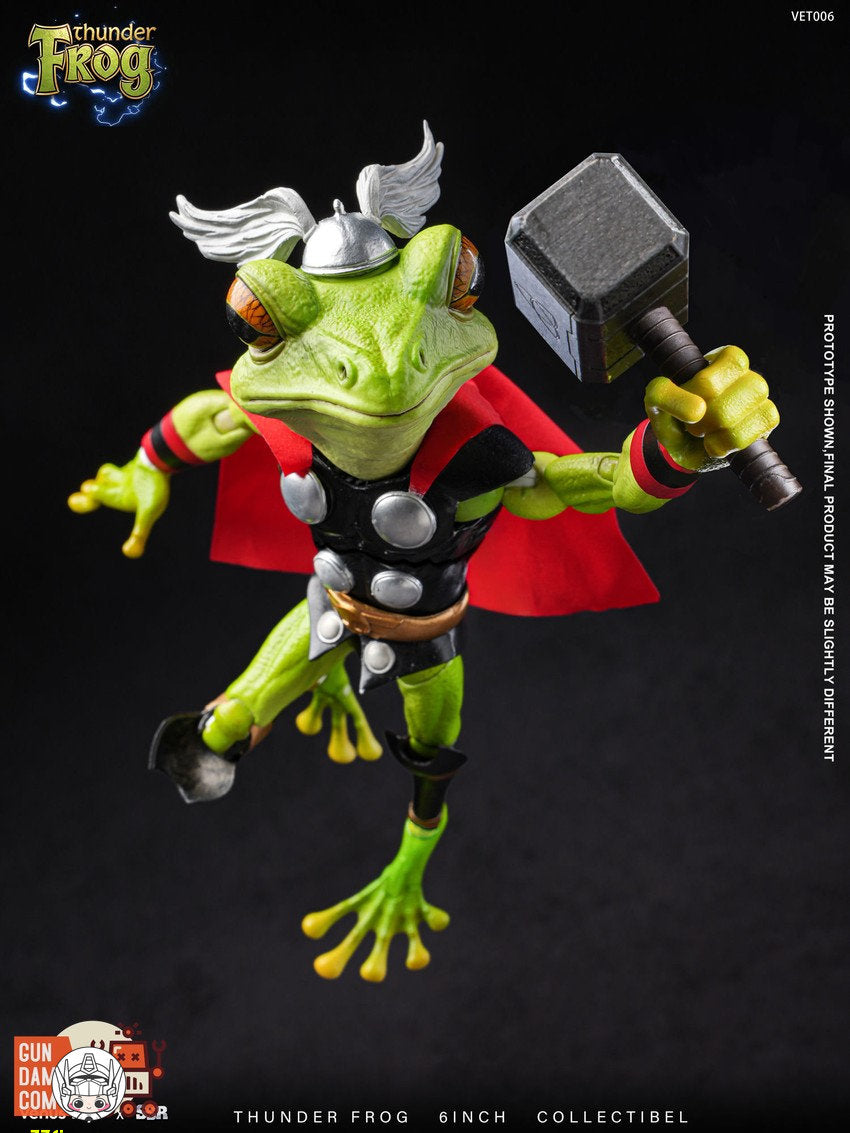 【予約商品】Venus Toys VET006 1/12 サンダーフロッグ 塗装済み可動フィギュア