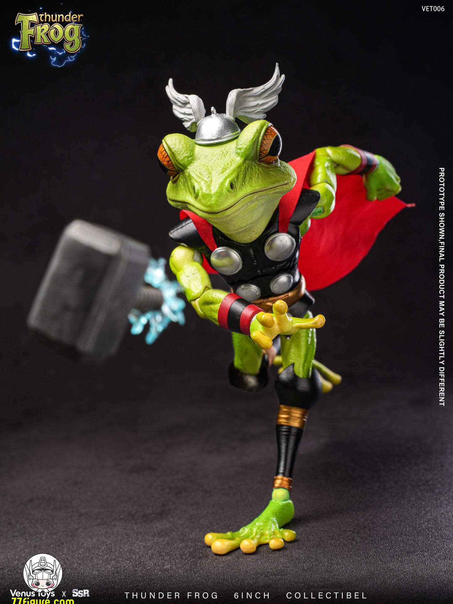 【予約商品】Venus Toys VET006 1/12 サンダーフロッグ 塗装済み可動フィギュア
