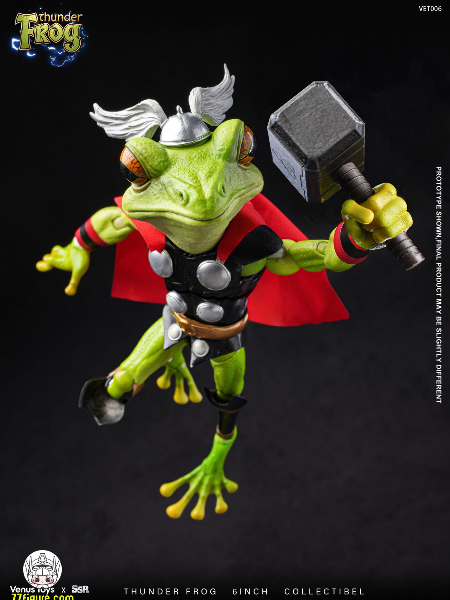 【予約商品】Venus Toys VET006 1/12 サンダーフロッグ 塗装済み可動フィギュア
