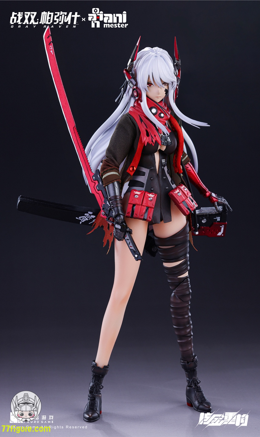 【品切れ】Animester 1/9 「パニシング：グレイレイヴン」深淵ノ紅 ルシア 塗装済み可動フィギュア