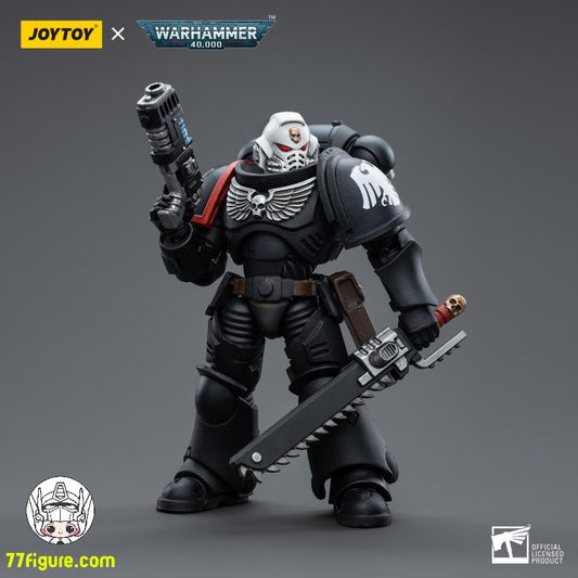 【品切れ】ジョイトイ JoyToy Source 1/18 『ウォーハンマー40K』レイヴン ガード インターセッサー サージャント アシャン塗装済み可動フィギュア