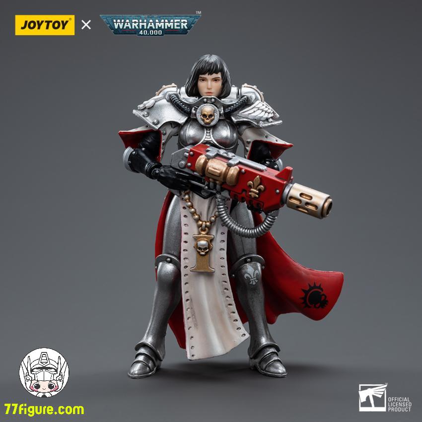 ジョイトイ JoyToy Source 1/18 『ウォーハンマー40K』アデプタ・ソロリタス オーダー・オヴ・ザ・アージェントシュラウド シスター・イルメンガード 塗装済み可動フィギュア