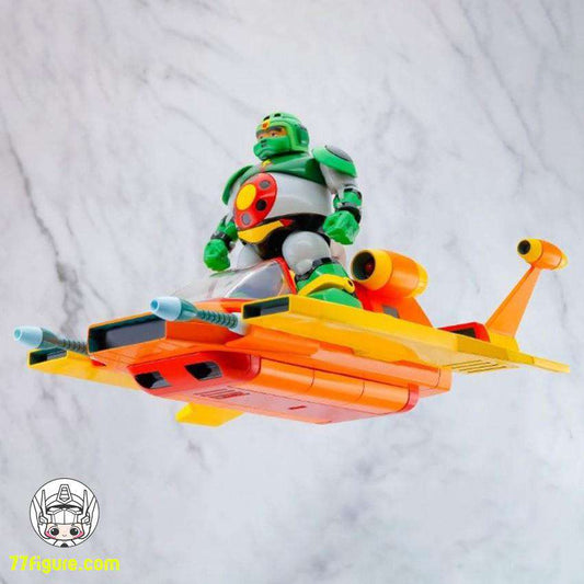 【品切れ】Action Toys SF西遊記スタージンガー スターブード & ドン・ハッカ 塗装済み可動フィギュア