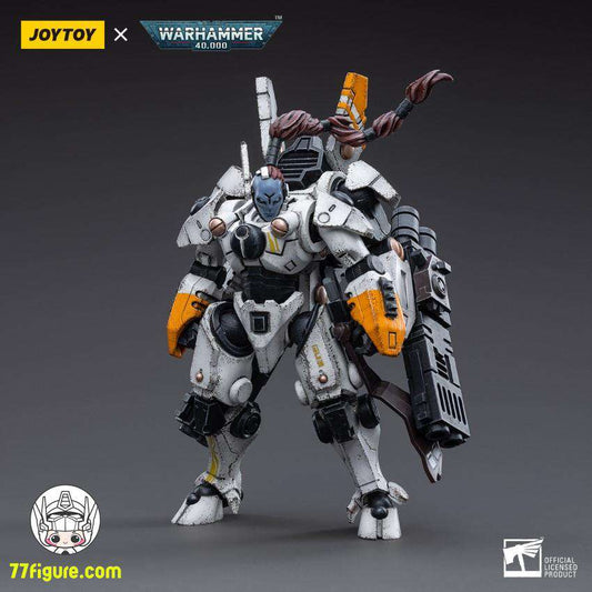 【品切れ】ジョイトイ JoyToy Source 1/18『ウォーハンマー40K』タウ・エンパイア「コマンダー・シャドウサン」オ＝シャセラ 塗装済み可動フィギュア