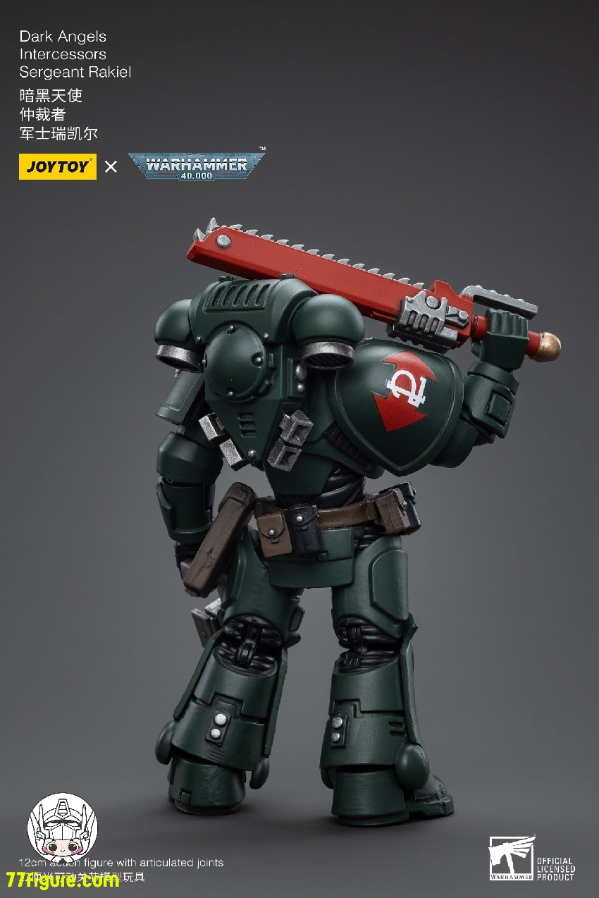 【品切れ】ジョイトイ JoyToy Source 1/18 『ウォーハンマー40K』ダークエンジェル インターセッサー サージャント ラキエル