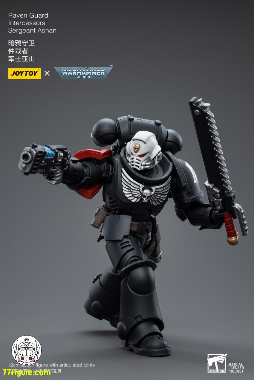 ジョイトイ JoyToy Source 1/18 『ウォーハンマー40K』レイヴン ガード インターセッサー サージャント アシャン -  77figure.com