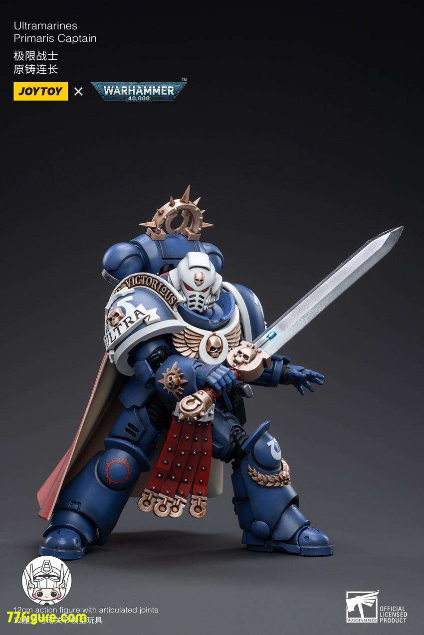 【品切れ】ジョイトイ JoyToy Source 暗源 1/18 ウォーハンマー40K Warhammer40K 極限戦士原鋳中隊長 塗装済み可動フィギュア