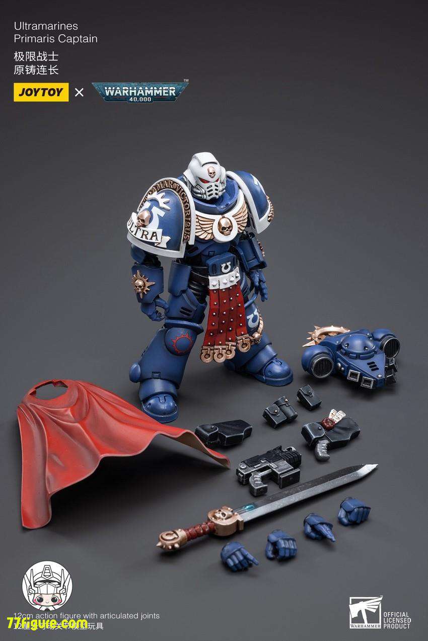 【品切れ】ジョイトイ JoyToy Source 暗源 1/18 ウォーハンマー40K Warhammer40K 極限戦士原鋳中隊長 塗装済み可動フィギュア