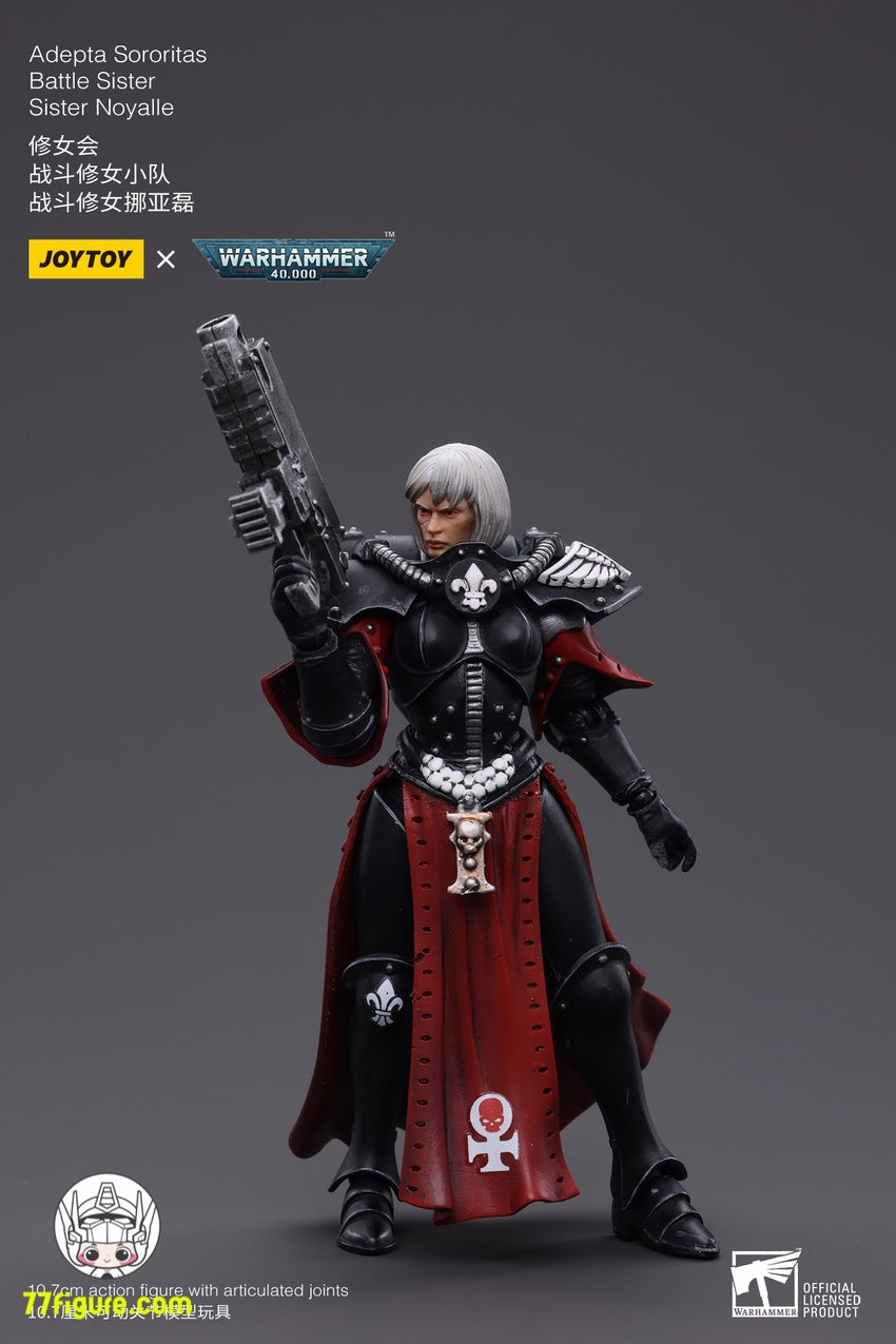 【品切れ】ジョイトイ JoyToy Source 1/18『ウォーハンマー40K』アデプタ ソロリタス バトル シスター シスター ノヤレ 塗装済み可動フィギュア