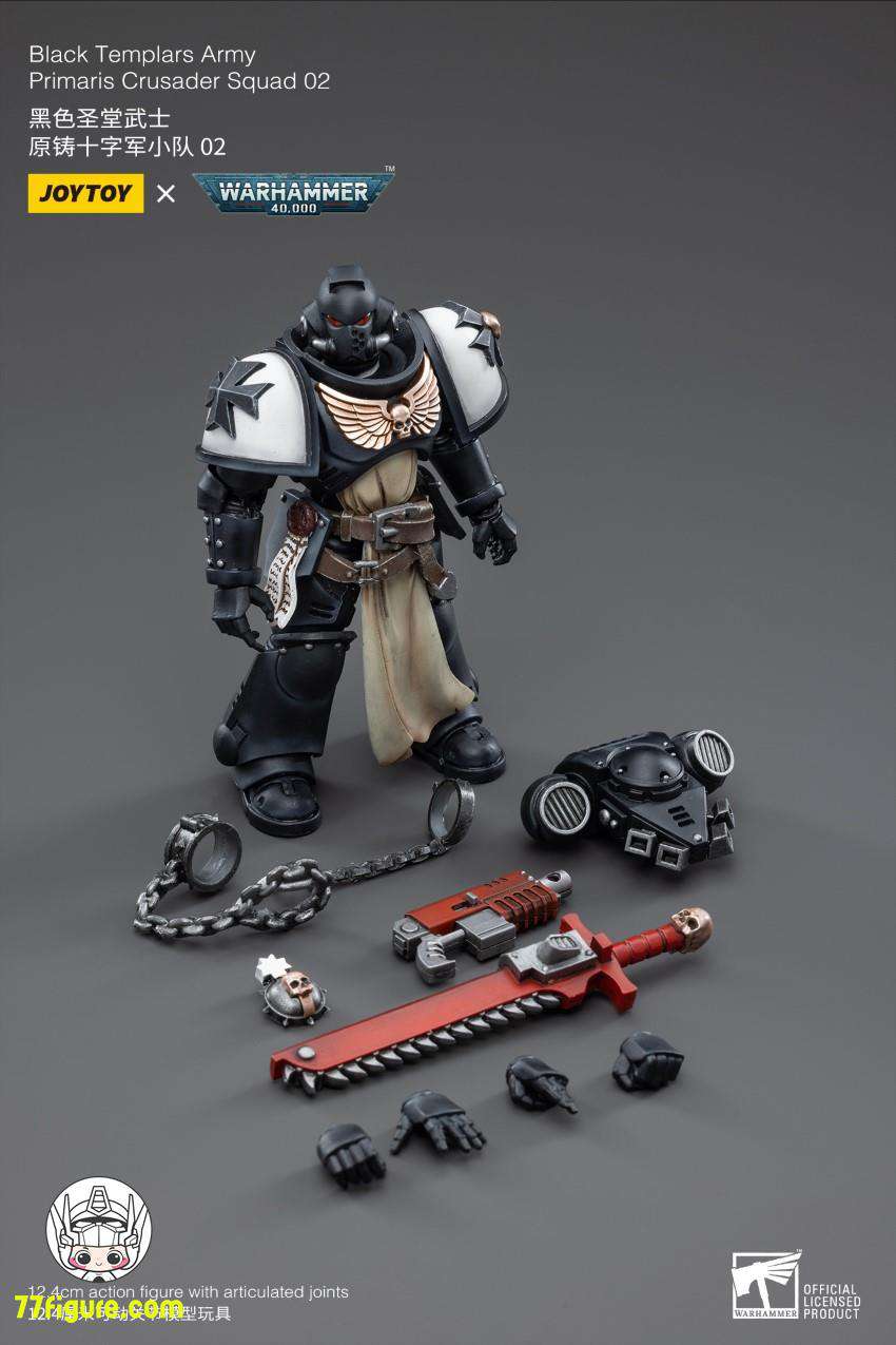 JOYTOY 正規品ウォーハンマー40k フィギュアBLACK TEMPLARS