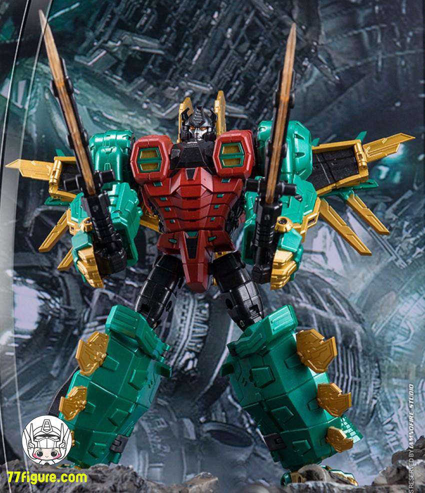 Planet X PX-04G Summanus Snarl スナール 緑色バージョン 塗装済み可動フィギュア